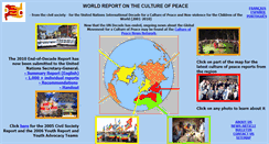 Desktop Screenshot of decade-culture-of-peace.org